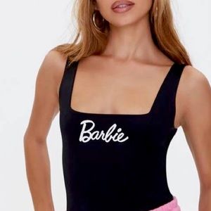 Forever 21 x Barbie bodysuit in black